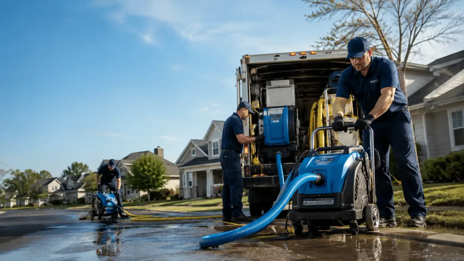 Flood Damage Cleanup in North Valley, NM